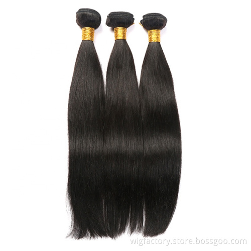 wholesales virgin  brazilian hair straight bundle, 100 human hair hair lace front, cuticle aligned hair vendors